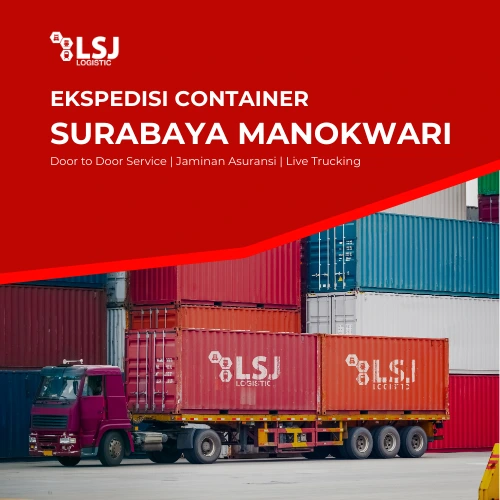 Ekspedisi Container Surabaya Manokwari | LSJ Container