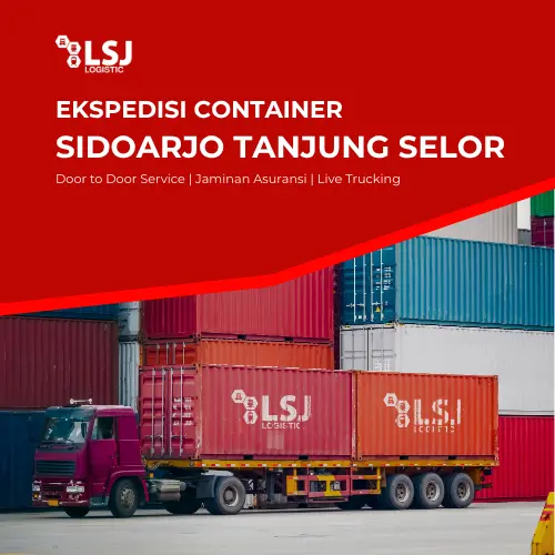 Ekspedisi Container Sidoarjo Tanjung Selor | LSJ Container