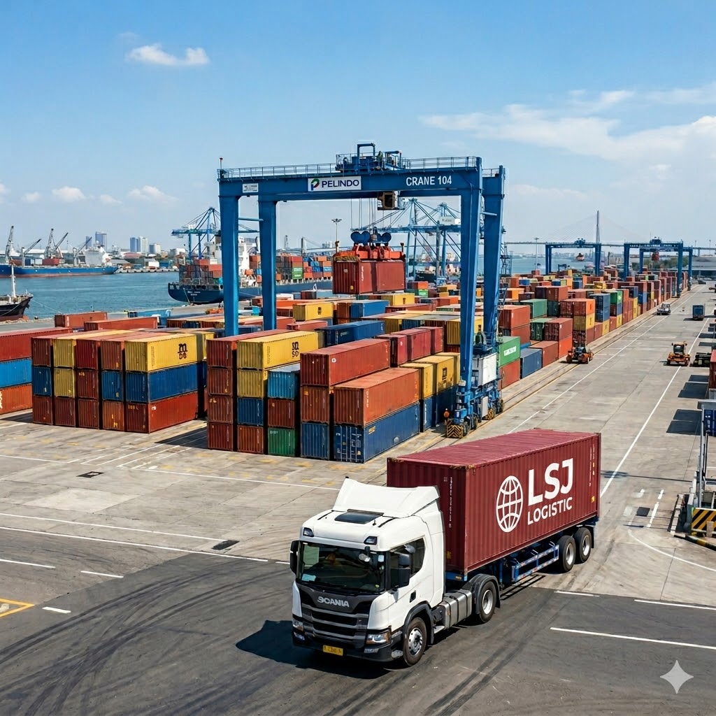 Jasa EMKL Container Surabaya Terpercaya | Pelabuhan Tanjung Perak