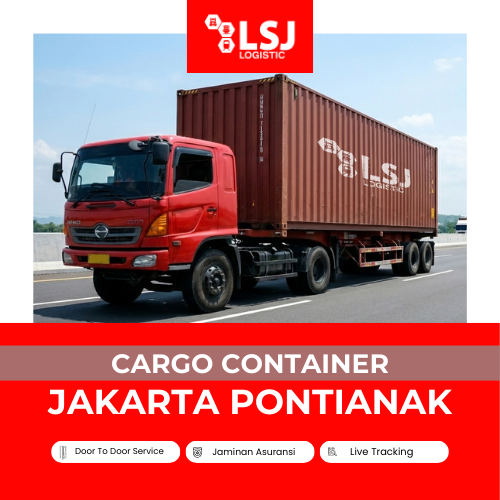 Cargo Container Jakarta Pontianak Termurah 2026