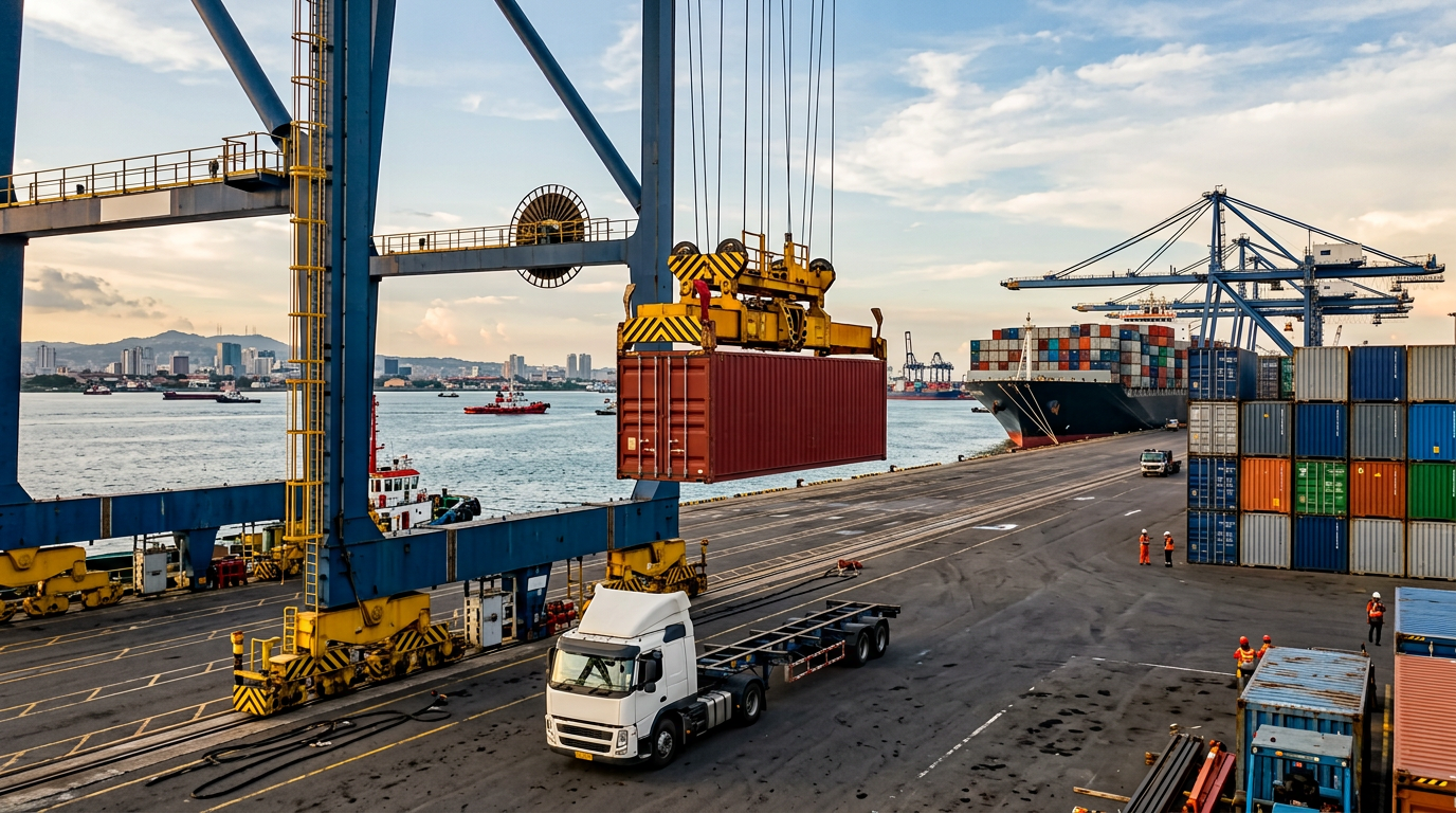 Penjelasan LOLO Container Dalam Logistik
