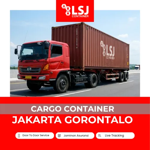 Cargo Container Jakarta Gorontalo: FCL 20FT/40FT | LSJ Container
