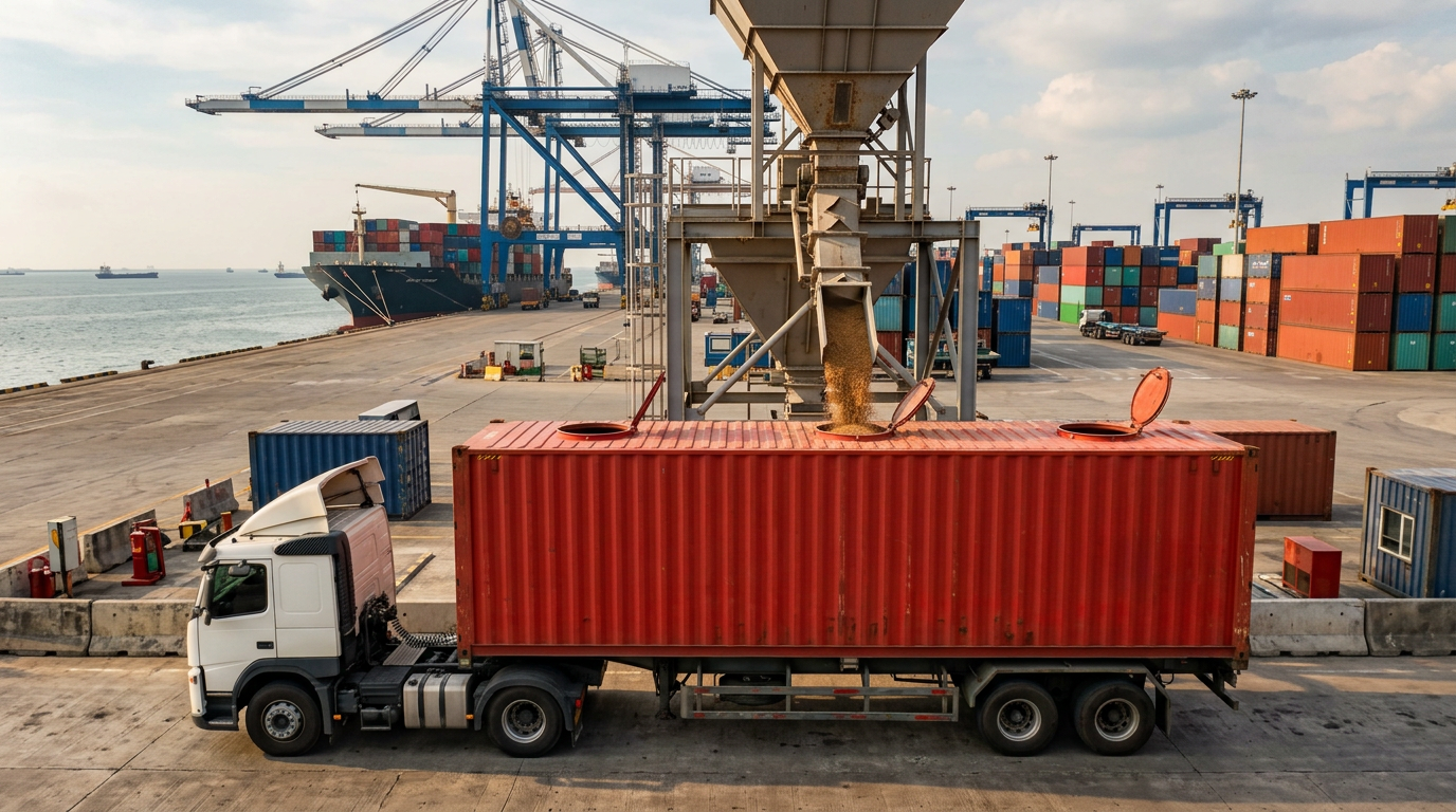 Penjelasan Dry Bulk Container