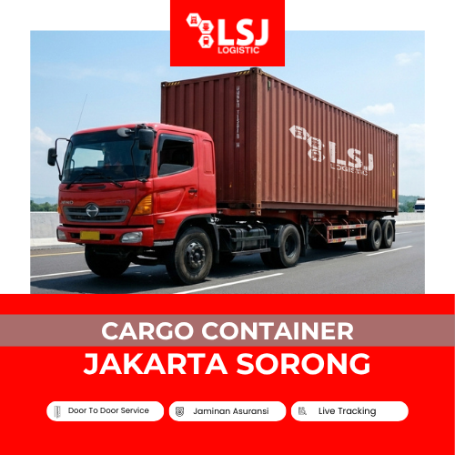 Cargo Container Jakarta - Sorong FCL (20FT & 40FT) Terbaru 2026