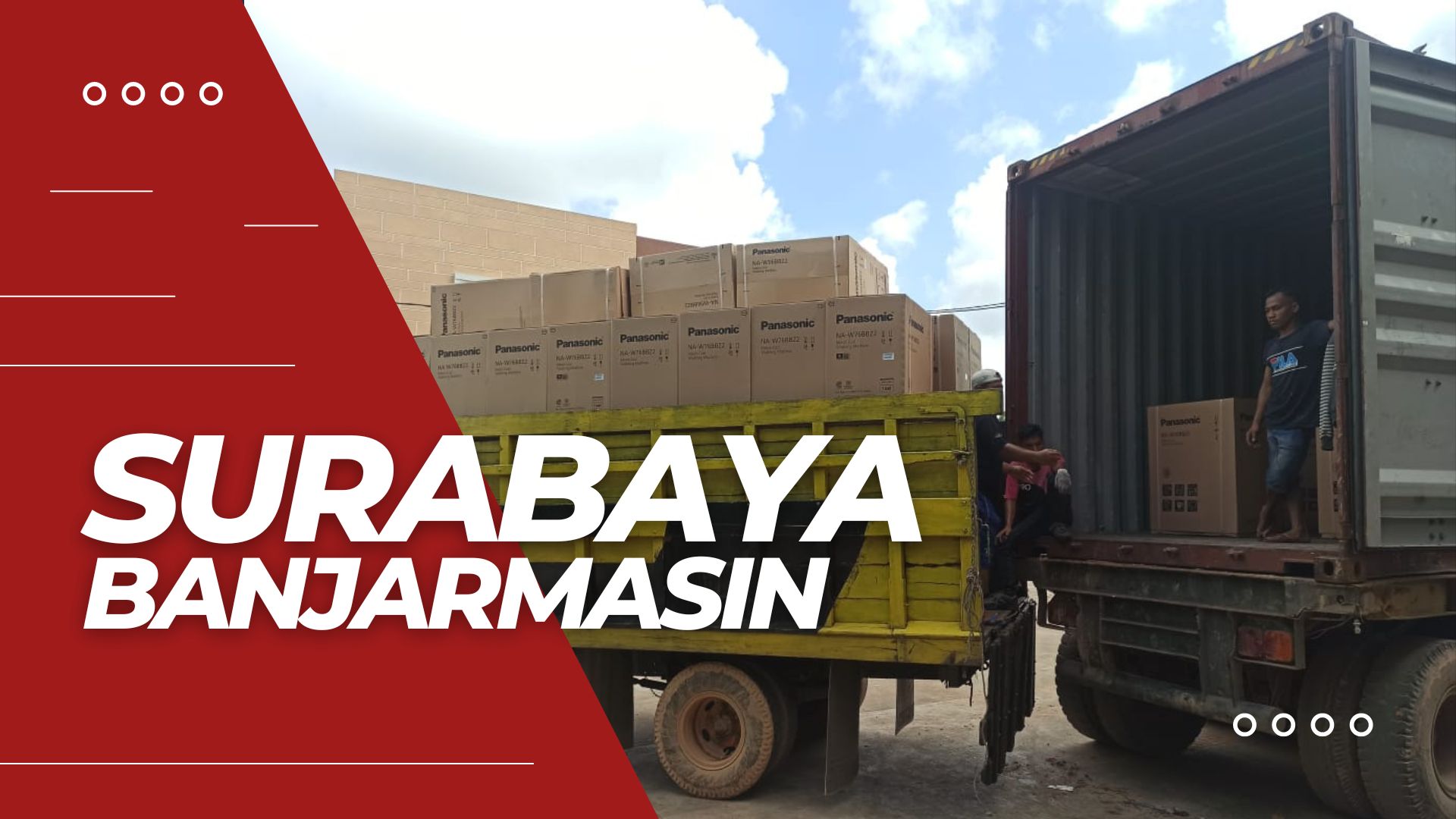 Ekspedisi Via Container Surabaya Banjarmasin