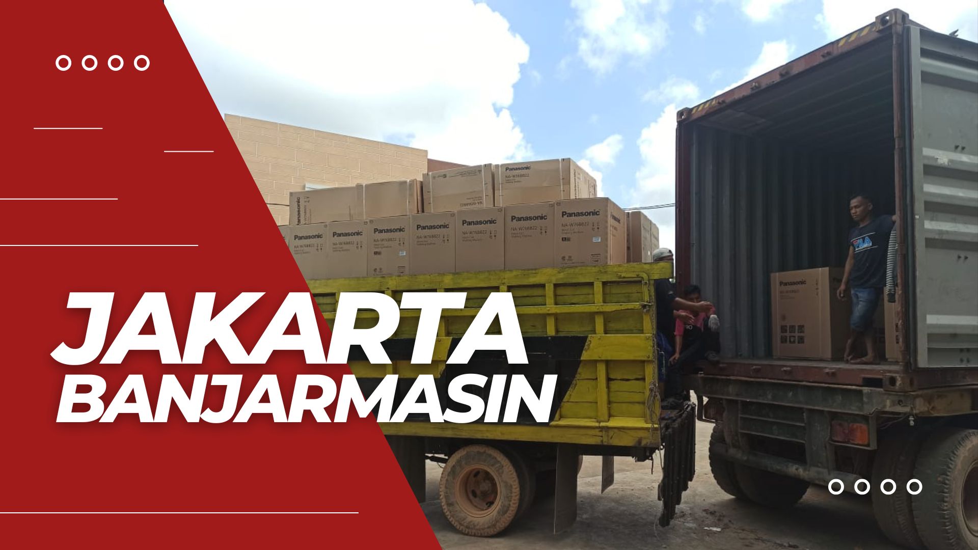 Ekspedisi via Container Jakarta Banjarmasin