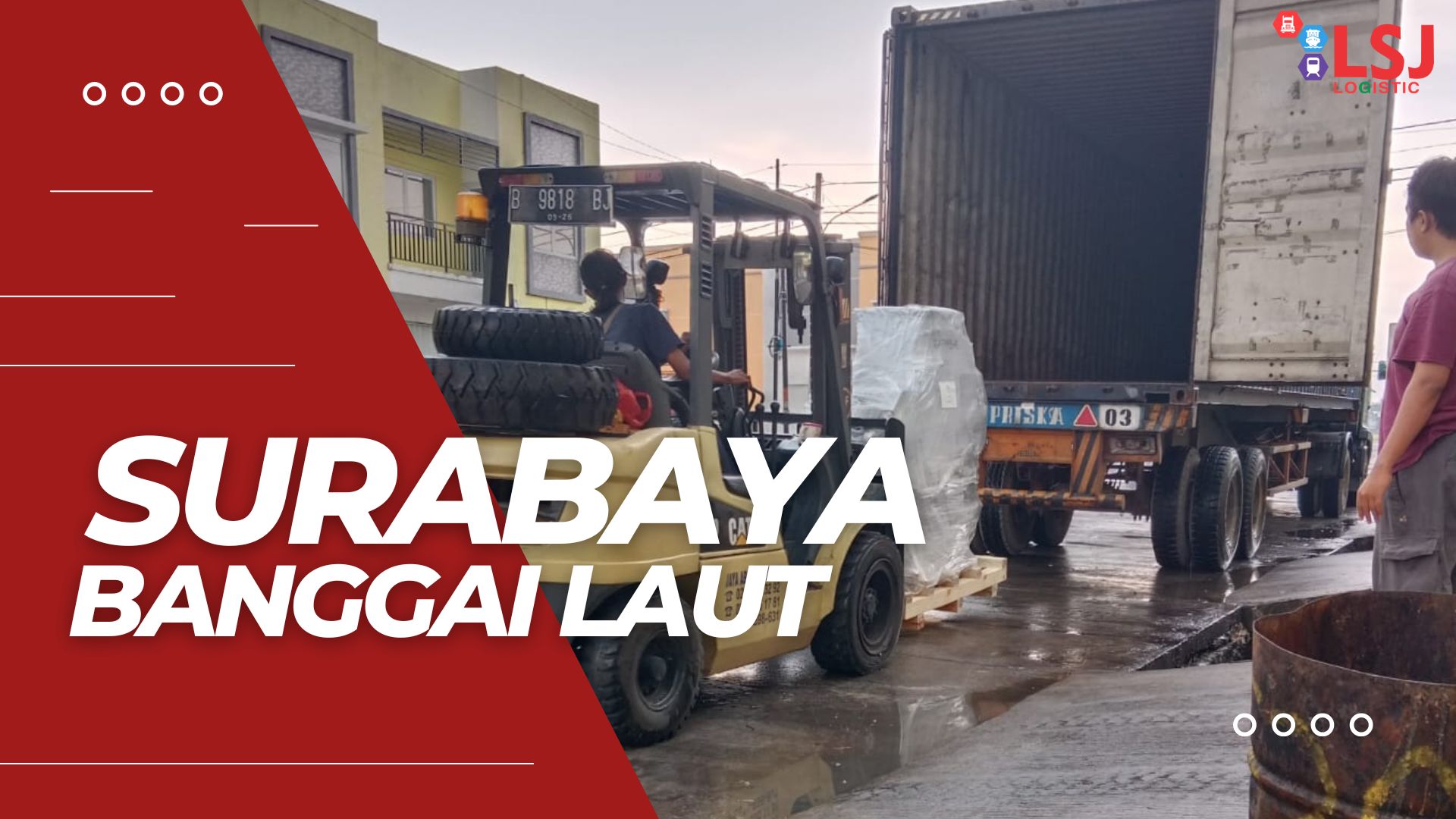 Tarif Pengiriman Container Surabaya Banggai Laut