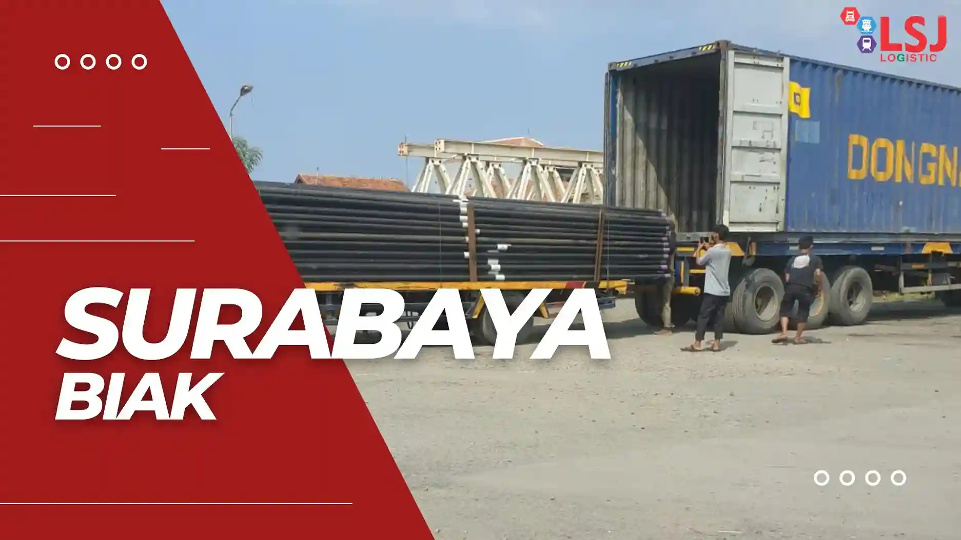 Ekspedisi Container Surabaya Biak