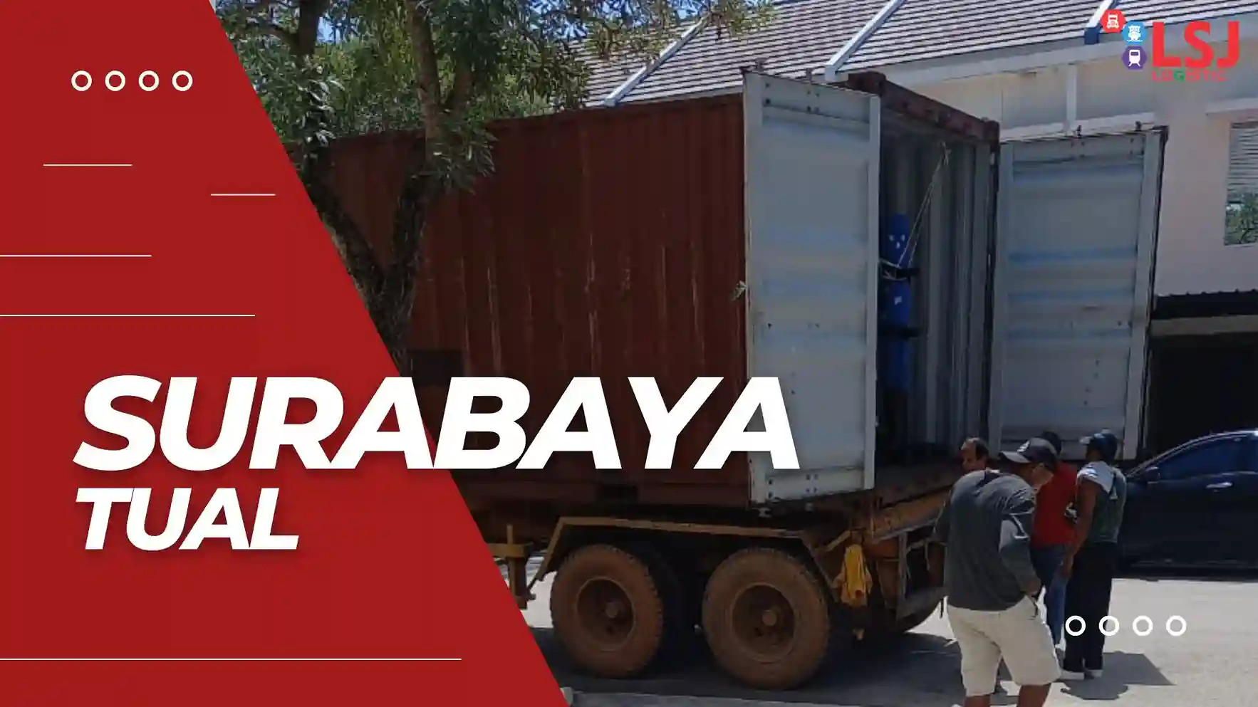 Ekspedisi Container Surabaya Tual
