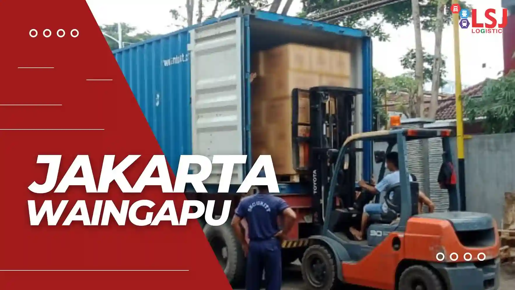 Cargo Container Jakarta Waingapu