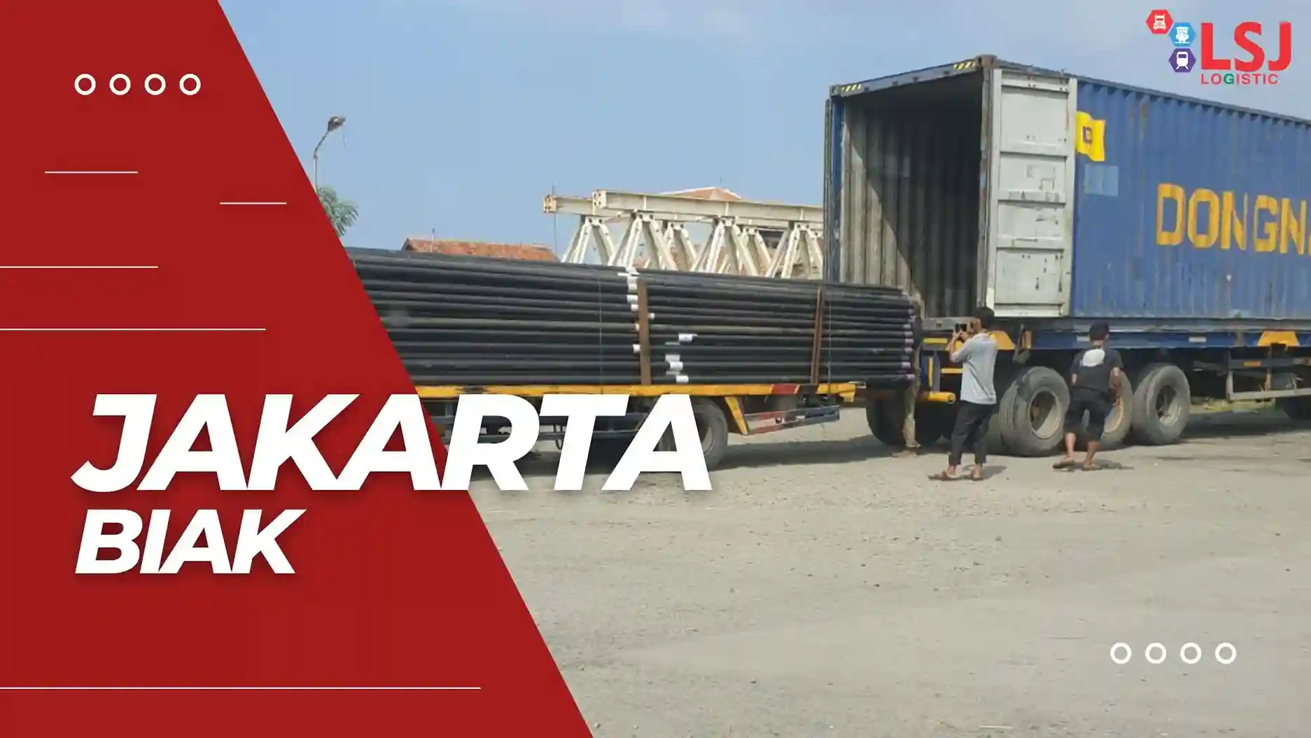 Cargo Container Jakarta Biak