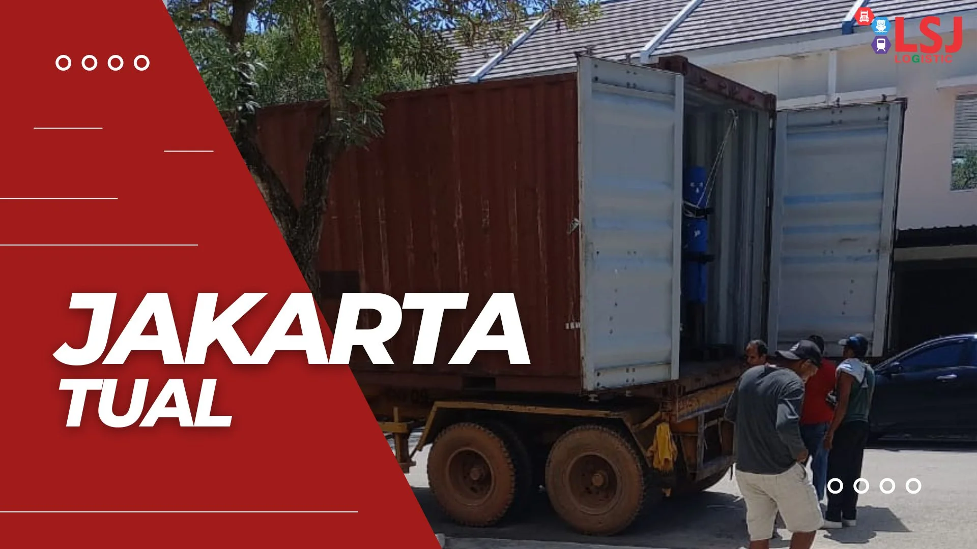 Cargo Container Jakarta Tual