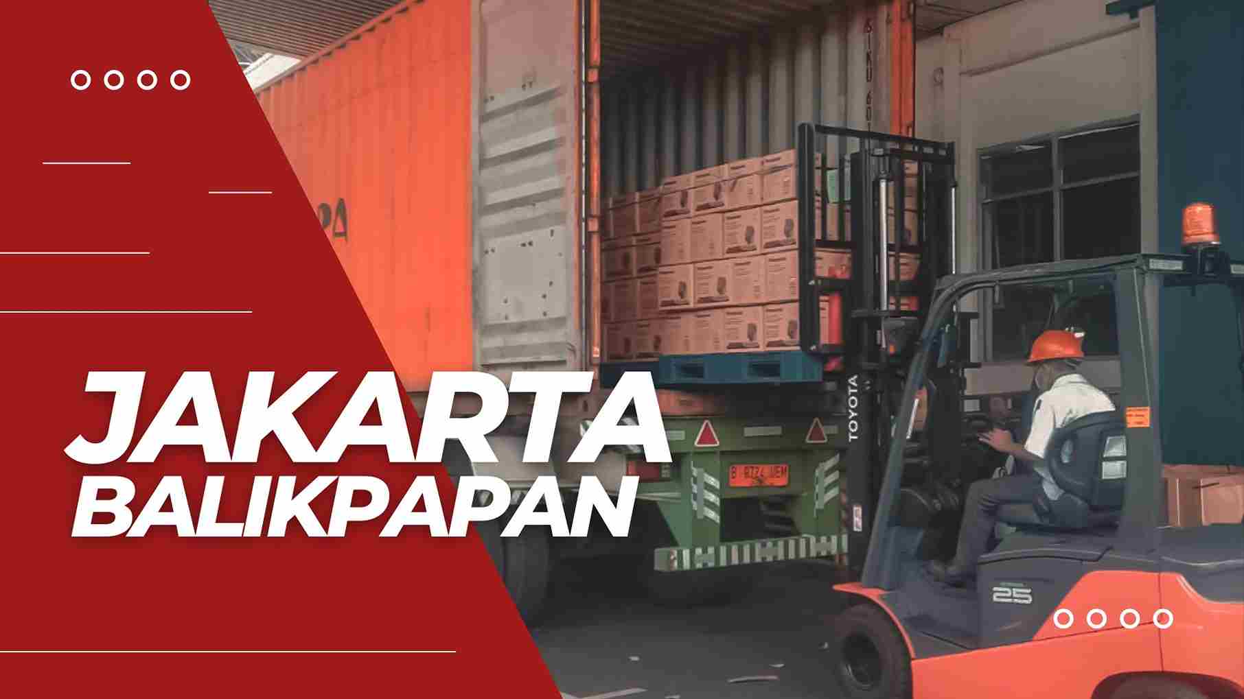 Cargo Container Jakarta Balikpapan