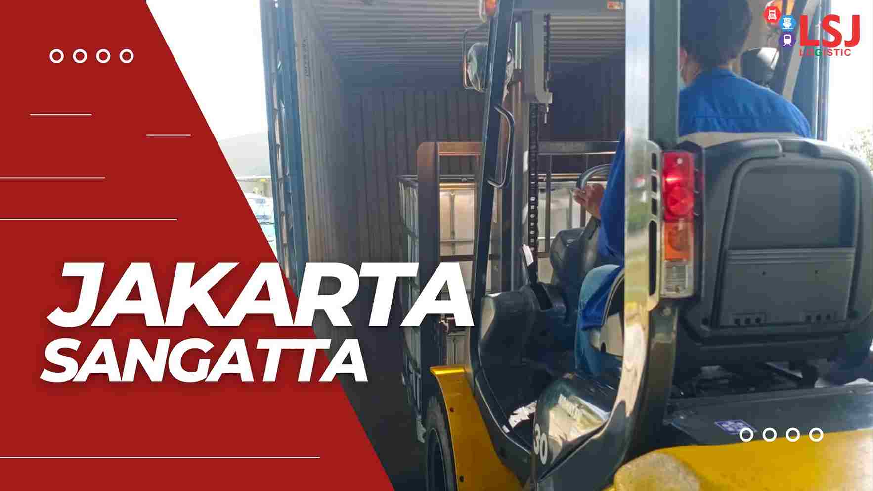 Cargo Container Jakarta Sangatta