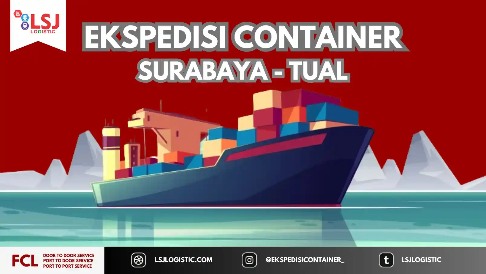 Cargo Container Surabaya Tual