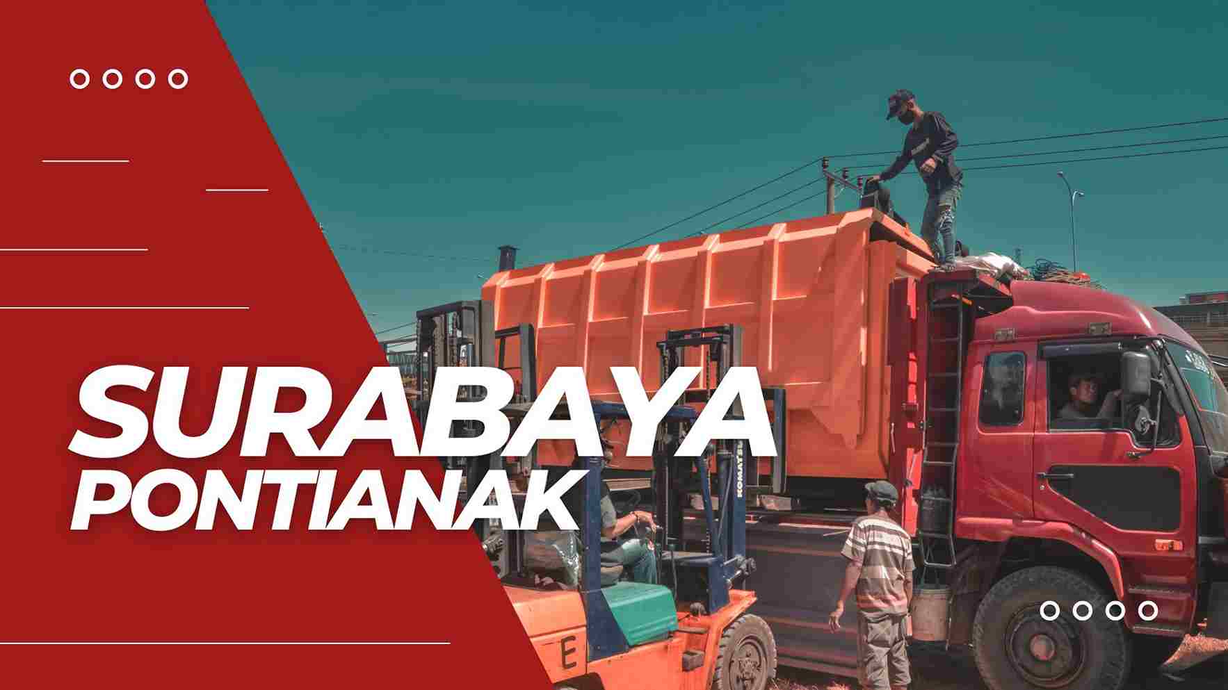 Cargo Container Surabaya Pontianak