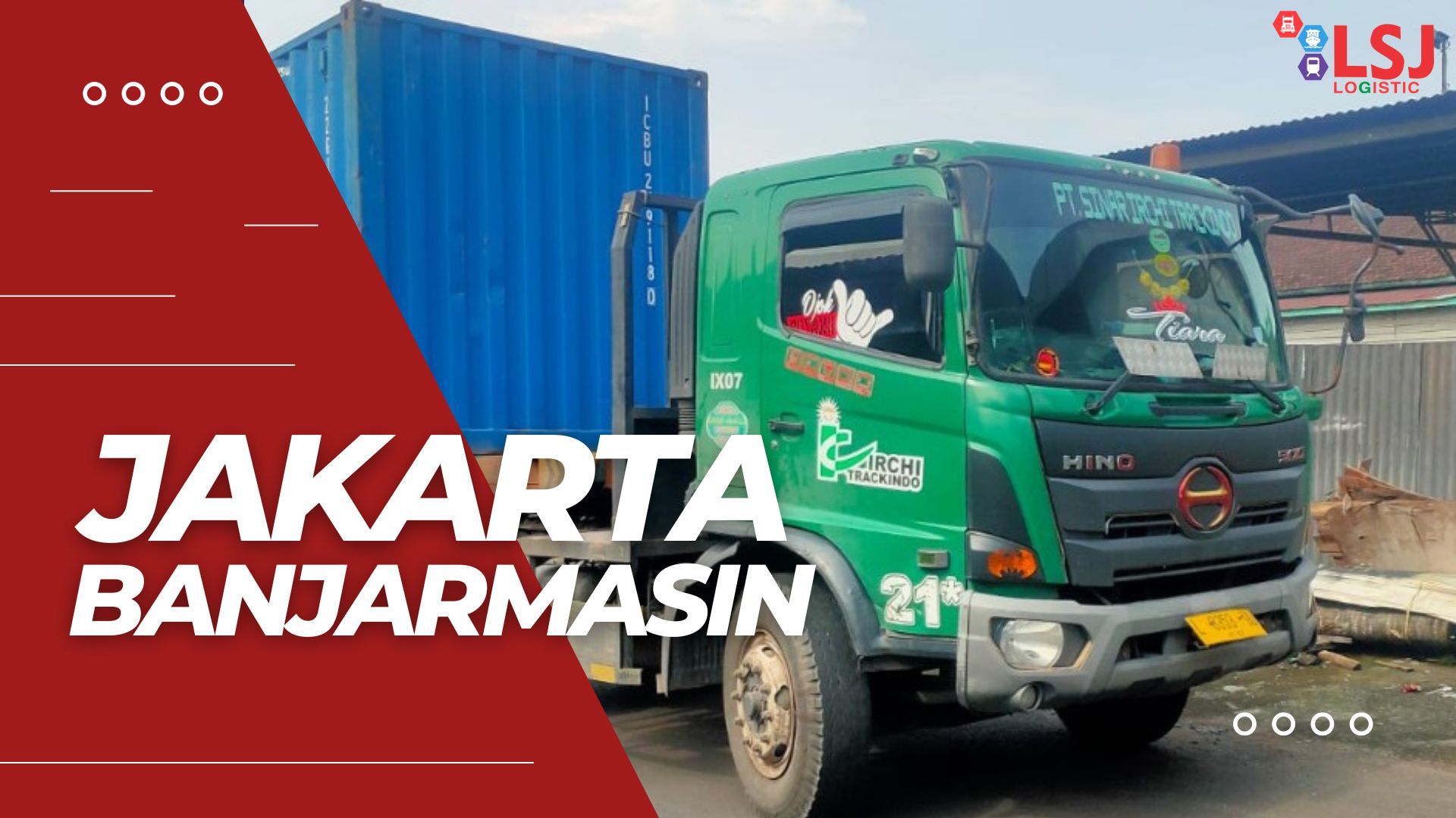 Ekspedisi Via Container Jakarta Banjarmasin
