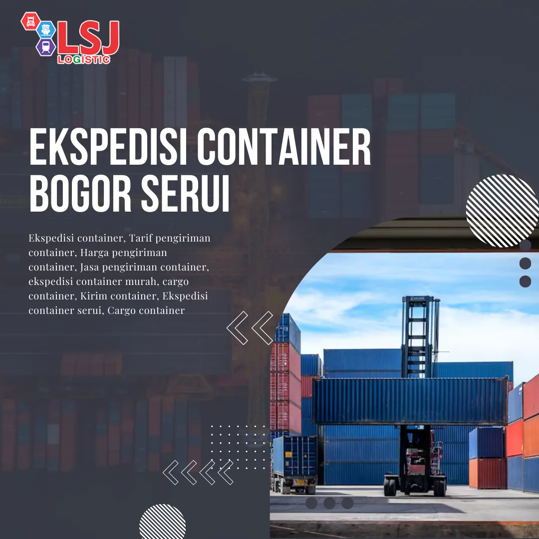 Ekspedisi Container Bogor Serui