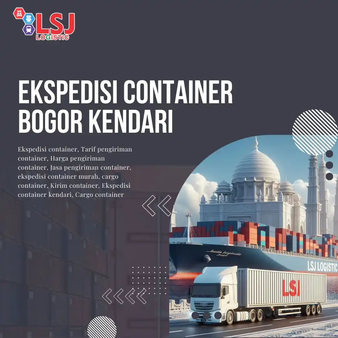 ekspedisi container bogor kendari