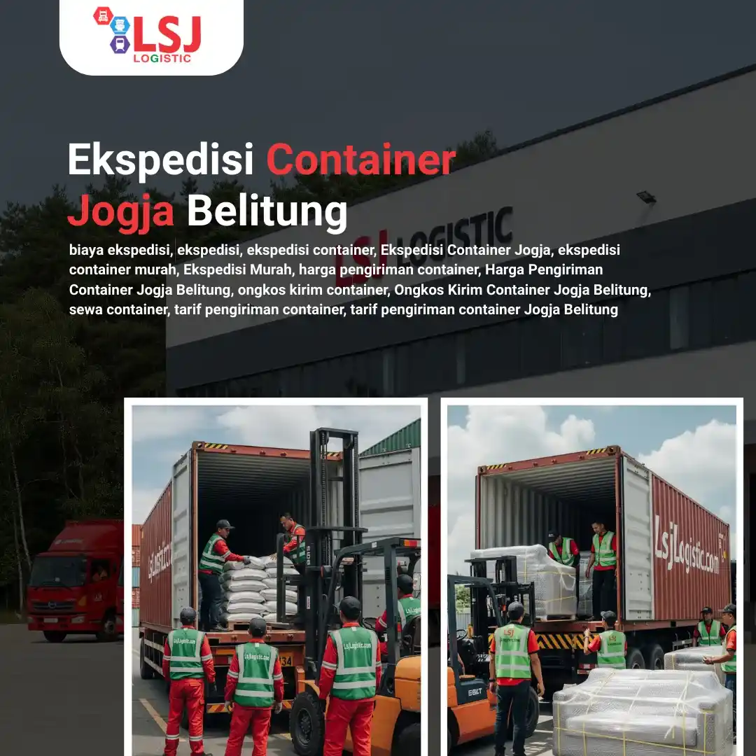 Ekspedisi Container Jogja Belitung Murah