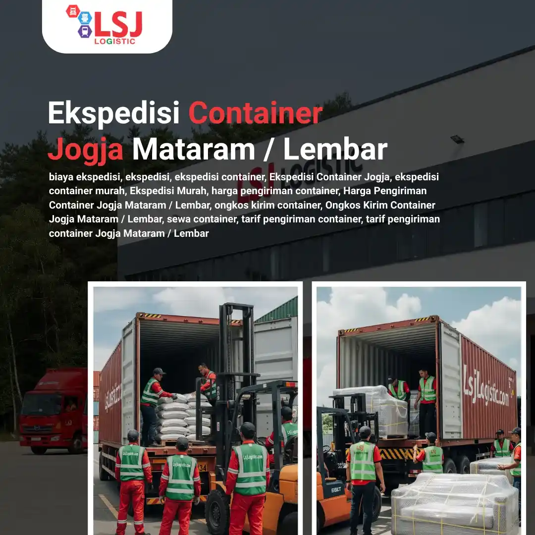 Ekspedisi Container Jogja Mataram Lembar Murah