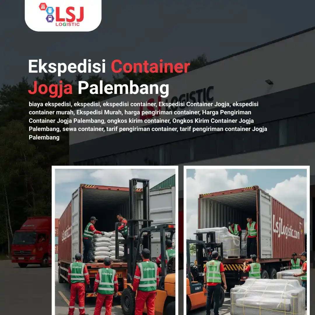 Ekspedisi Container Jogja Palembang Murah
