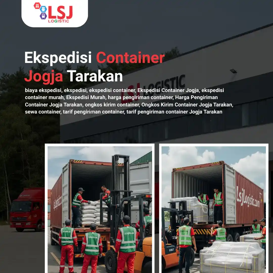 Ekspedisi Container Jogja Tarakan Murah